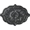 Ekena Millwork Pesaro Ceiling Medallion, Hand-Painted Pewter, 36"W x 26"H x 1 1/2"P CM36X26PEPES - alternate 1